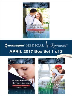 cover image of Harlequin Medical Romance April 2017, Box Set 1 of 2